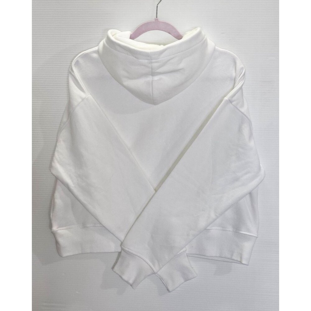 NWT The North Face Women's White Hoodie With Rainbow Logo Size Medium 002 - Picture 13 of 14